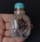 Chinese Elder&landscape Hand Carved Natural Agate Floater Snuff Bottle - Jr10857 Snuff Bottles photo 9