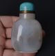 Chinese Elder&landscape Hand Carved Natural Agate Floater Snuff Bottle - Jr10857 Snuff Bottles photo 10