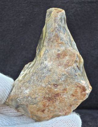 Lower Acheulian,  Small Partially Bifaced Handaxe,  From Kent,  A444 photo