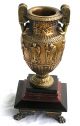 Antique 19th Century French Neo Classical Bronze Urn On Marble +/ - 1850 Metalware photo 9