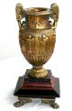 Antique 19th Century French Neo Classical Bronze Urn On Marble +/ - 1850 Metalware photo 10