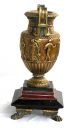 Antique 19th Century French Neo Classical Bronze Urn On Marble +/ - 1850 Metalware photo 2