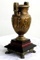 Antique 19th Century French Neo Classical Bronze Urn On Marble +/ - 1850 Metalware photo 6