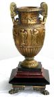 Antique 19th Century French Neo Classical Bronze Urn On Marble +/ - 1850 Metalware photo 8