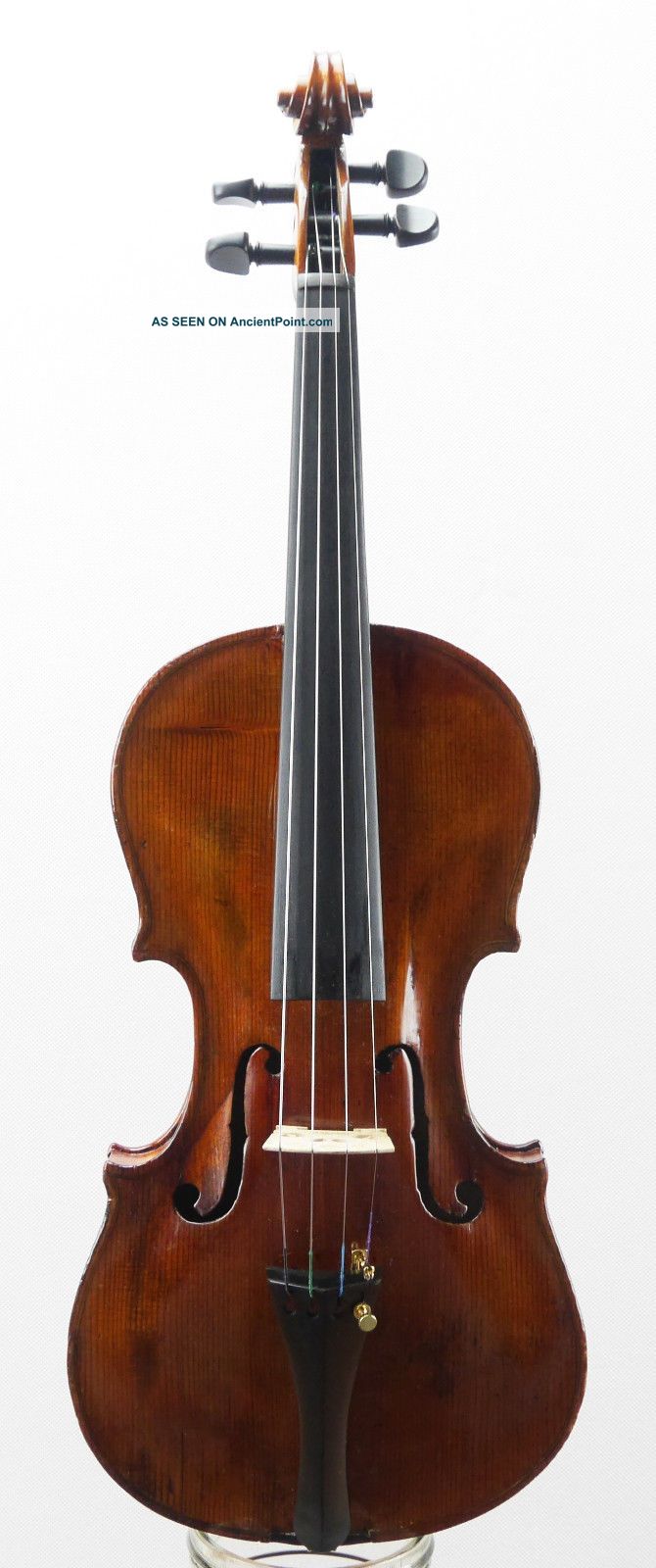Antique Carlo Bisiach Anno 1923 Labeled Italian 4/4 Old Master Violin String photo