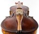 Very Rare,  Antique Inlaid Italian Fine Old 4/4 Violin String photo 2