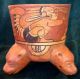 Pre Columbian Representation Maya Pipil Group Terracotta Chief ' S Rattle Vessel The Americas photo 2
