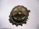 Roman Umbonate Brooch Plus Coin Roman photo 1