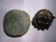 Roman Umbonate Brooch Plus Coin Roman photo 4