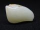 Chinese Jade Carved “deer Head” Ornament. Chinese photo 6