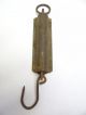 Antique Old 1867 Metal Brass Chatillon Balance No 2 Hanging Weight Scale Scales photo 8