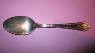 One (1) Wm.  Rogers Hampden Silverplate Tea Spoon photo