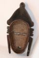 Ligbi Male & Female Wood Dance Masks Set Cote D ' Ivoire African Ceremonial Masks photo 9