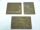 Vintage Brass Worthington Harrison Auxiliary Condensate Pump Industrial Plaques Other photo 1