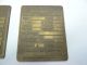 Vintage Brass Worthington Harrison Auxiliary Condensate Pump Industrial Plaques Other photo 5