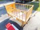 Vtg Rare Antique Brecher Bros Ny Wood Travel Baby Crib Mattress In Suit Case Usa Baby Cradles photo 2