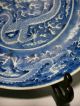 Chinese Blue & White Porcelain Dragon Plate Marker Kangxi Qing Dynasty Plates photo 5