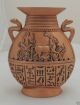 Egyptian,  Ägypten,  Egipto Pharaoh Antique Decorative Vase,  Vintage Brass Egyptian photo 2