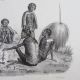 Australia - Aboriginal - - Habitans Antique Print Of Aboriginal - C1838 Plate 24 Pacific Islands & Oceania photo 3