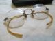 Antique 1920 Vintage A.  J Bowers Opticians Stoneham Ma 12k Gold Filled Eyeglasses Optical photo 4