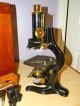 Antique Watson & Sons London Microscope Brass Has Box & Lenes Vgc Other photo 11