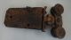 Vintage Rusty Metal Pulley Barn Find Industrial Steampunk Art Tool Decor Other photo 3