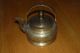 Antique Brass Teapot - Heavy Engraved Designs Metalware photo 1
