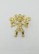 Across The Puddle 24k Gp Pre - Columbian Collectible Musician With Maracas Pendant The Americas photo 3