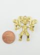 Across The Puddle 24k Gp Pre - Columbian Collectible Musician With Maracas Pendant The Americas photo 4