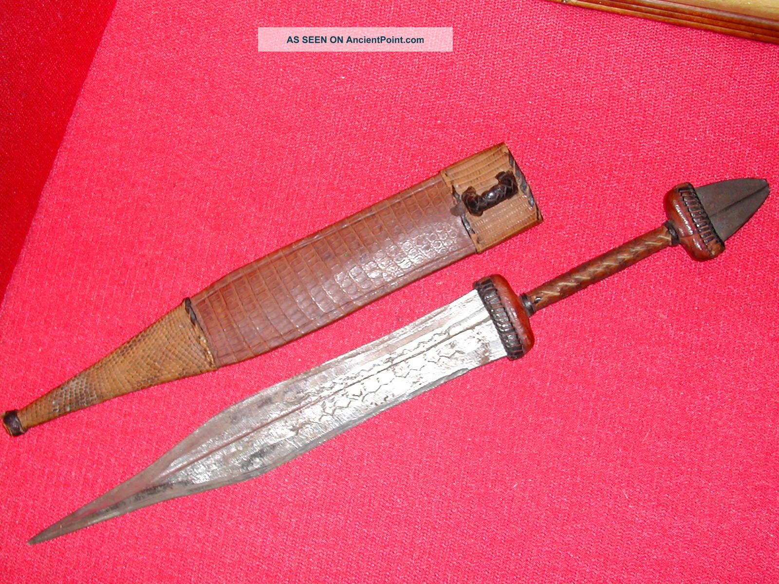 Old African Sudan Knife Ancien Couteau Afrique Tebu Afrika Africa Soudan Dolk Other photo