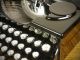 Vintage 1930s Royal Portable Typewriter,  Glossy Black,  Refurbished,  Look Typewriters photo 2