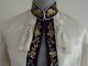 Vintage White Mount Antelope Chinese Embroidery Coat Robe Jacket Robes & Textiles photo 2