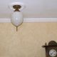 606 Vintage 30s 40s Ceiling Light Lamp Fixture Re - Wired Gothic Pendant? Chandeliers, Fixtures, Sconces photo 1