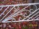 Antique White Wrought Iron - Ornate - Porch,  Pool - Stair Railing - Vintage Piece Other photo 2