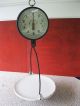Antique Penn Scale Mfg Co 2 - Sided Spring Balance Store Hanging Scale W/tray,  Pa Primitives photo 5