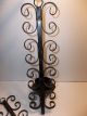 Vintage Wrought Iron Gothic Spanish Revival Candle Holder Wall Sconces 17 