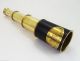 Makers To The Queen London Leather Encased Vintage Maritime Spyglass Telescope Telescopes photo 1