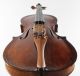 Very Rare,  Antique Decorated Italian Fine Old 4/4 Violin String photo 3