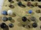 Amazing 100+ Antique Vintage Carded Buttons Mop Glass Brass Rubber & More 2 Buttons photo 1