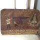 1930 ' S Colonial Spanish Retabo Painted On Magnificent Tin Latin American photo 3