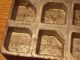 Vintage King Kup Chocolate Candy Mold 49 Piece Tray Diamond Chunk – Text Logo Industrial Molds photo 1