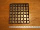 Vintage King Kup Chocolate Candy Mold 49 Piece Tray Diamond Chunk – Text Logo Industrial Molds photo 3