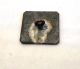 Vintage Metal Painted Button,  Brazed/soldered Shank,  Possibly 18c Buttons photo 2