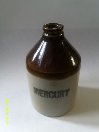 Mercury Jug Stoneware Miniature Crock 4 