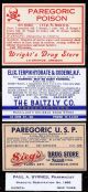 1930 Opii Opium Drug Store Pharmacy Doctor Narcotic Prescription+ Morphine Label Other photo 1
