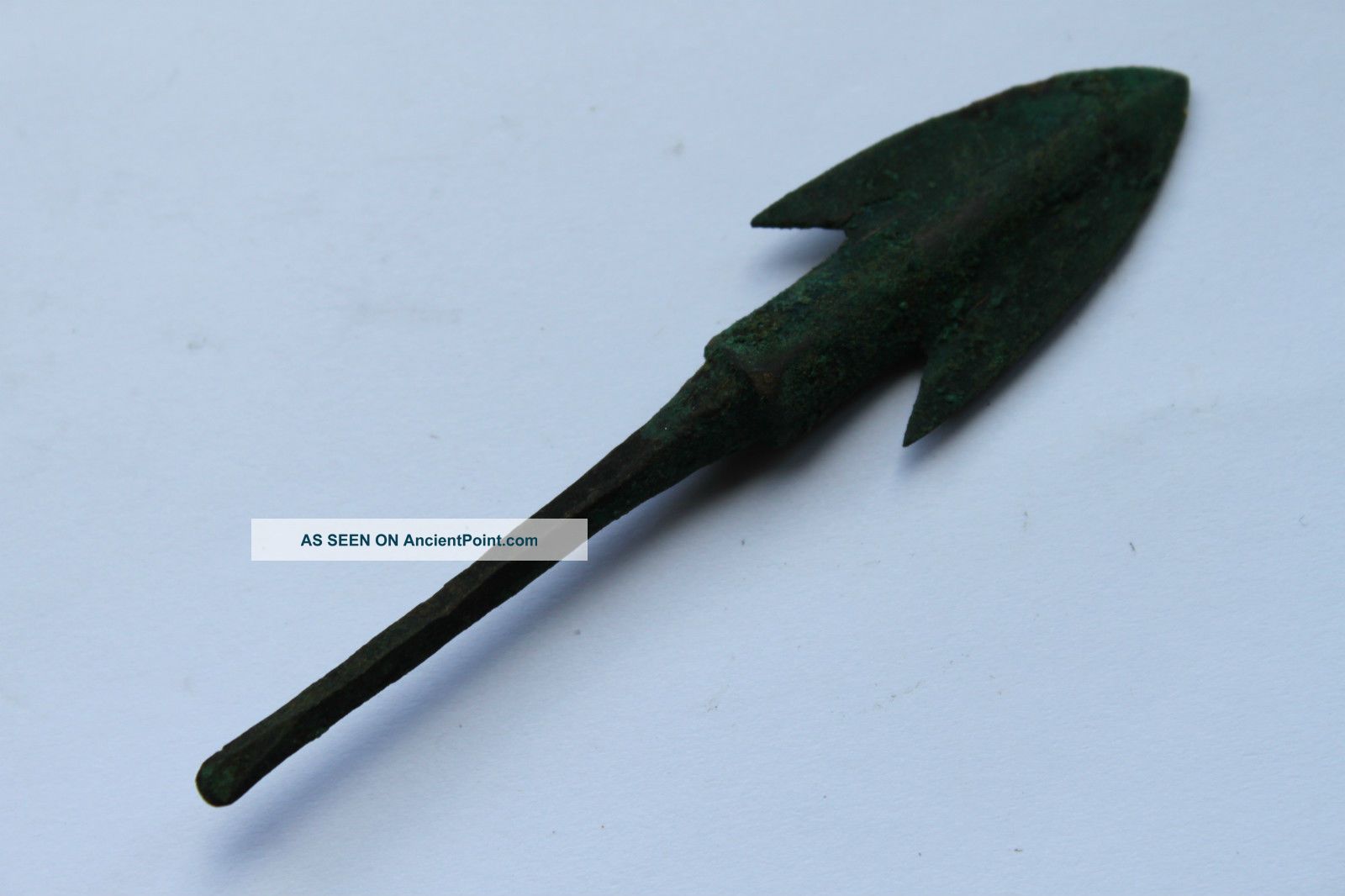 Ancient Greek Bronze Spearhead 8/7th Cent Bc Greek photo