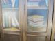 51930 Library Decorated 2 Door Bookcase Cabinet Post-1950 photo 6