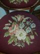 Antique Victorian Needlepoint Chair Walnut Rose Carvings Pick Up In Nyc Or Pa 1800-1899 photo 8