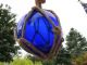 5 Inch Cobalt Blue Curio Glass Float Ball Buoy Bouy Fishing Net Float Fishing Nets & Floats photo 1