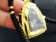 46g Top Rainbow Leklai Gold Locket W/necklace - Powerful Amulet Sc697 - Stomulet Amulets photo 4